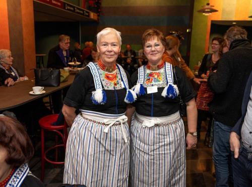 Pauze en kennismaking met de minister